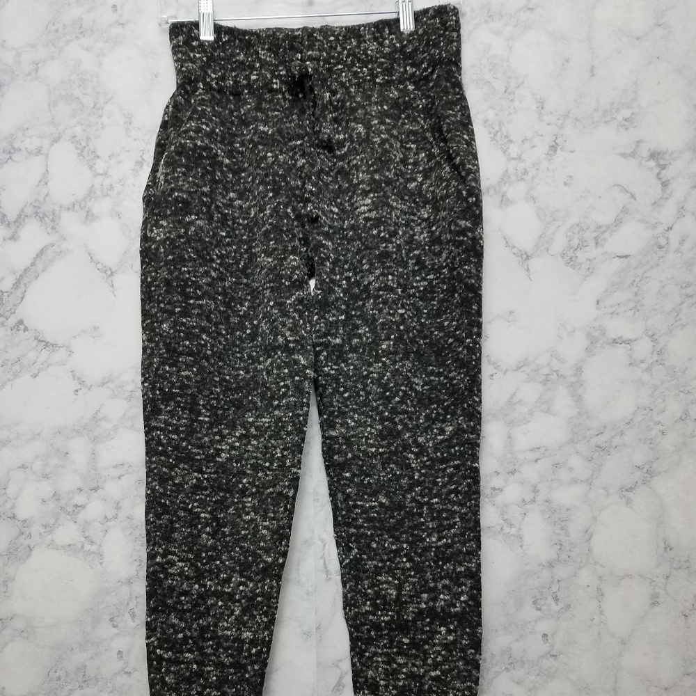 anthropologie moth gray/white pants size XS [AB5]